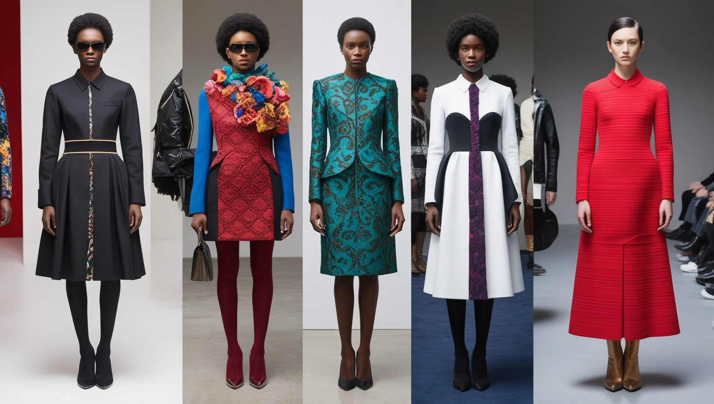 Y/Project A/W 24 Look 47 Dress