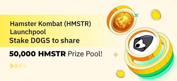 Stake $DOGS to share 50,000 $HMSTR prize pool