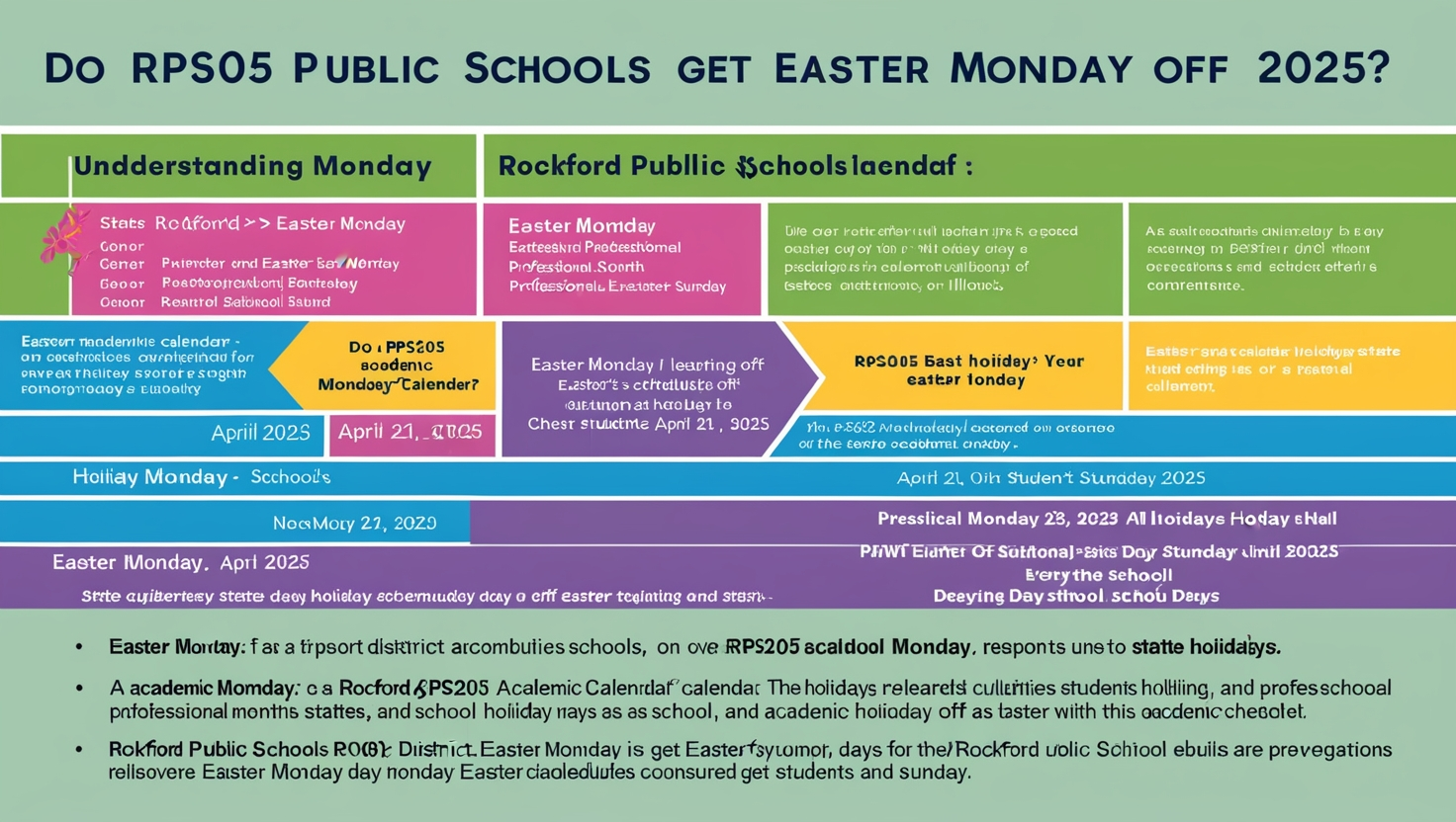 Do RPS205 Public Schools Get Easter Monday Off 2025