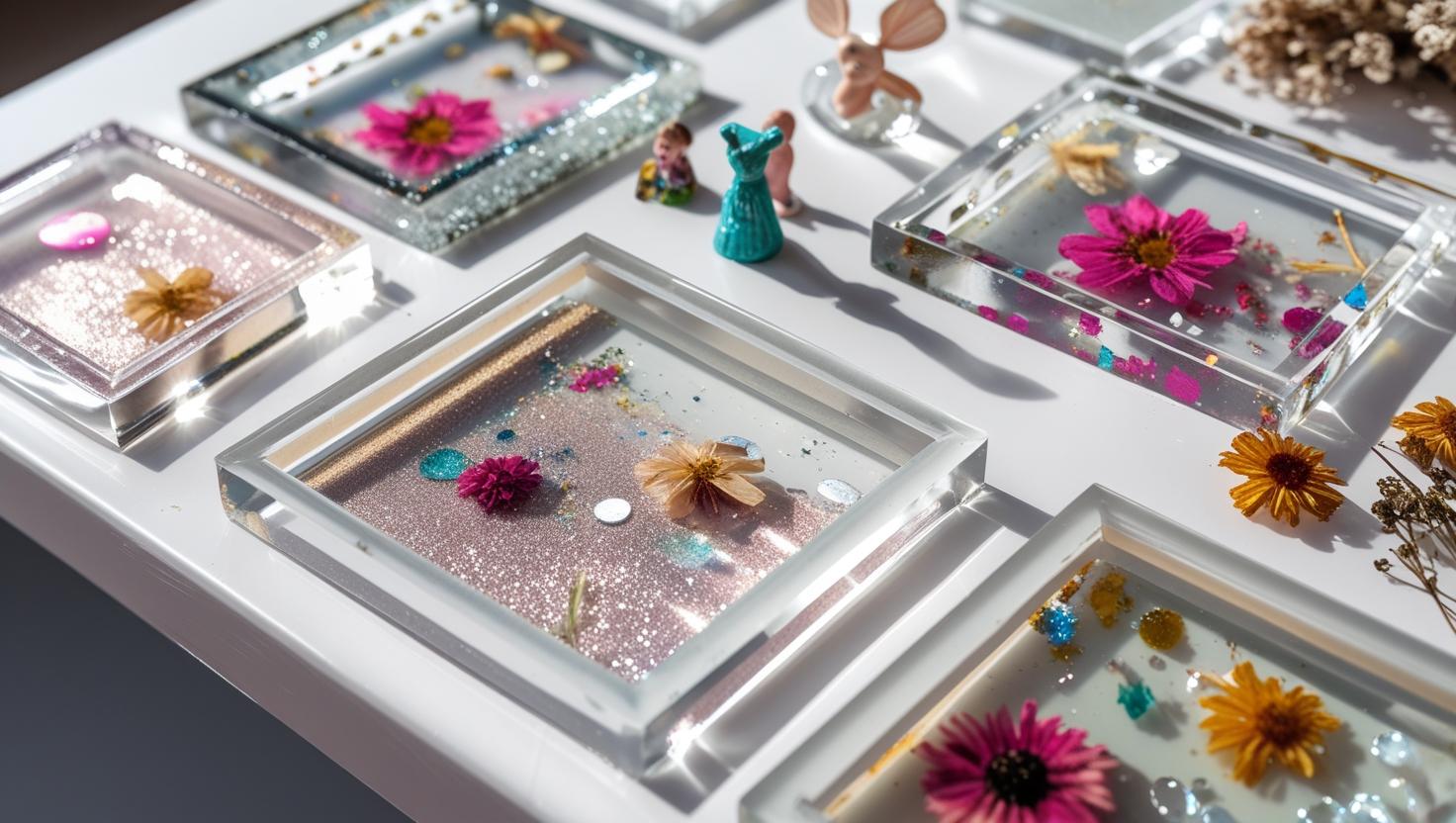 Creative Ways to Display and Gift Kids’ Resin Crafts