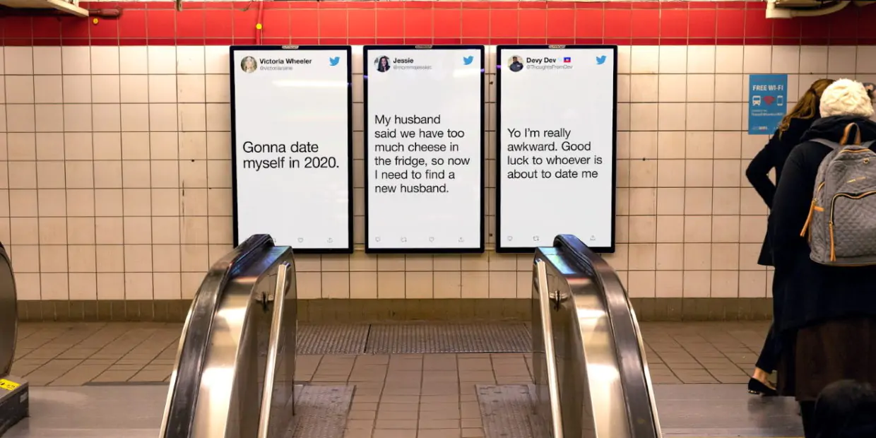 Twitter with Humorous Valentine’s Campaign