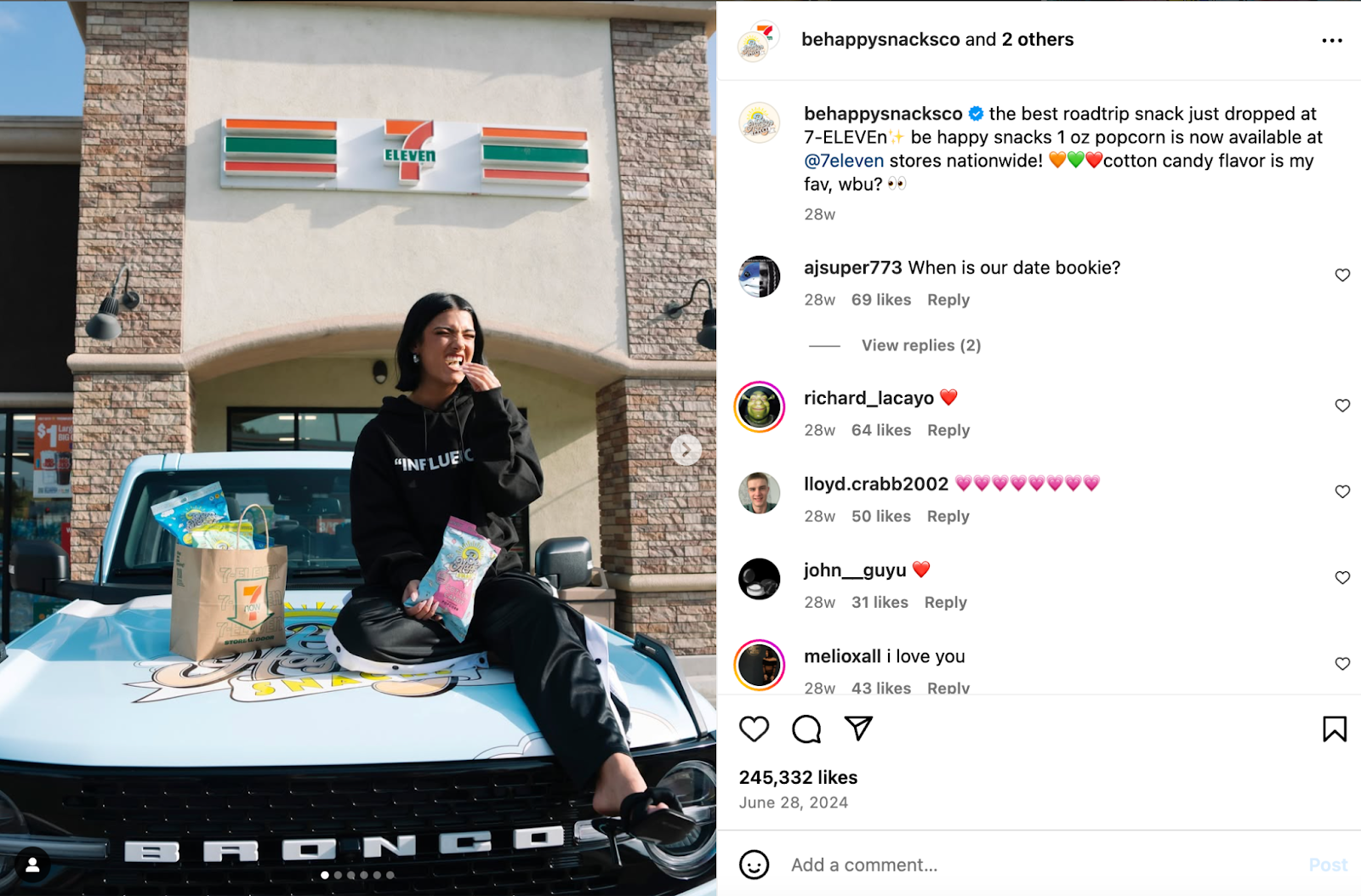 word of mouth marketing for 7 eleven