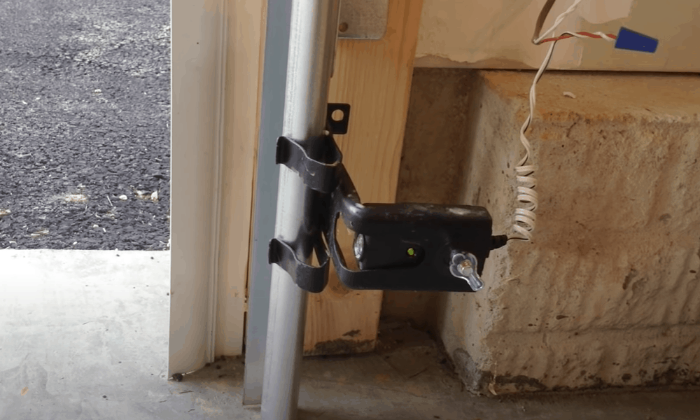 how to replace garage door sensors