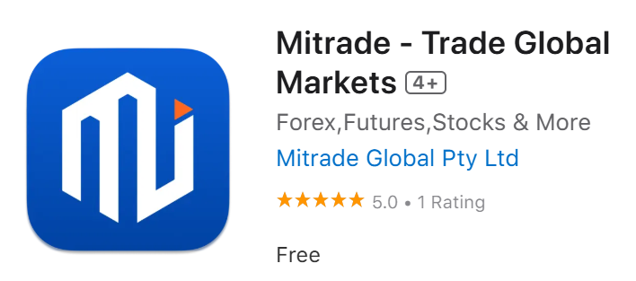 Forex trading APP - Mitrade in App Store