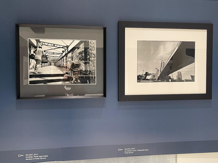 Image displaying two iconic photographs of Milano captured by Carlo Orsi