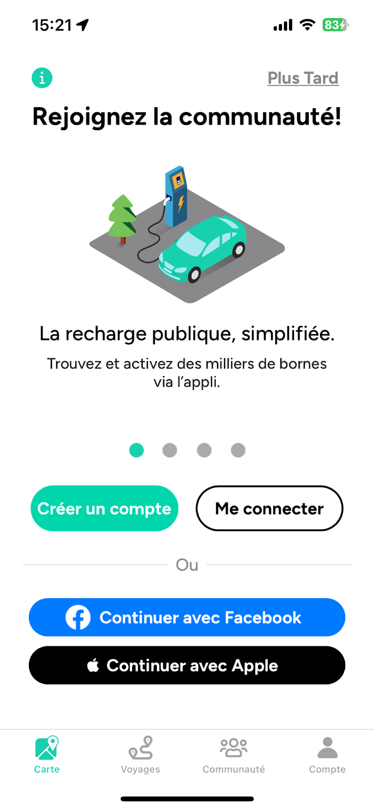 meilleur carte de recharge voiture électrique