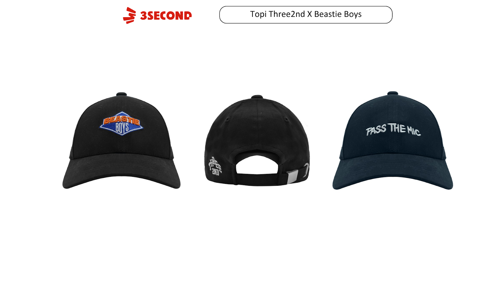  Topi Three2nd X Beastie Boys 