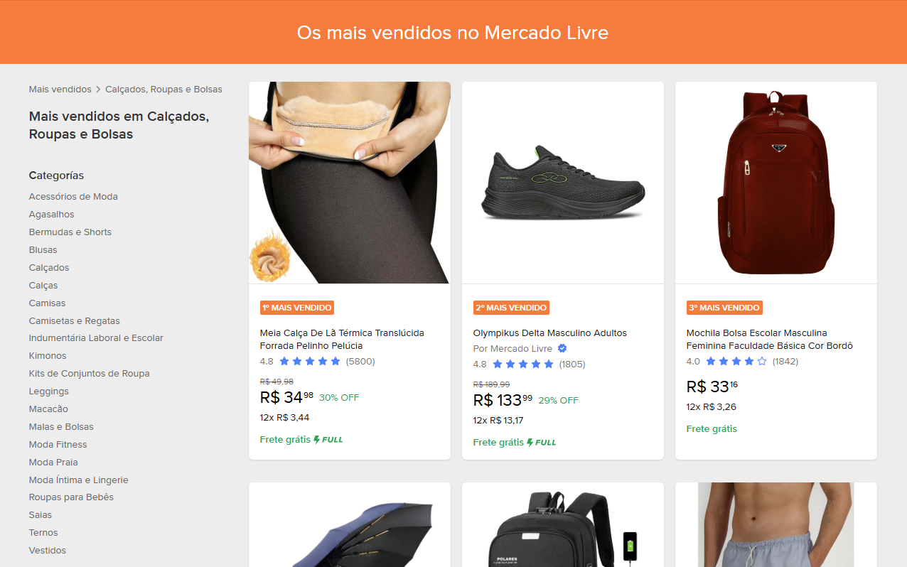 melhores produtos para vender na internet