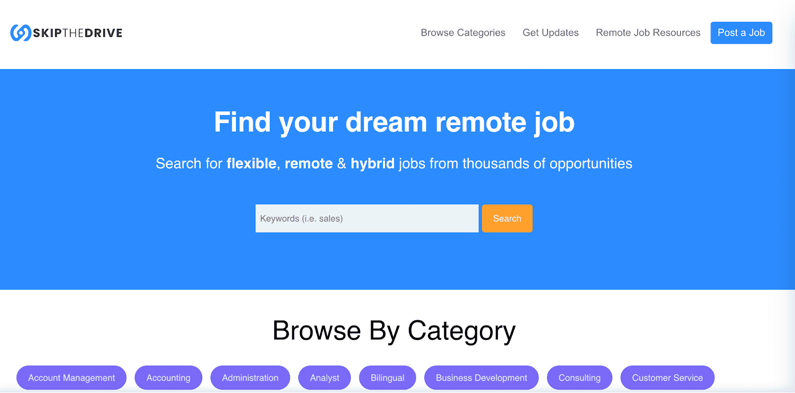 best site to find remote jobs