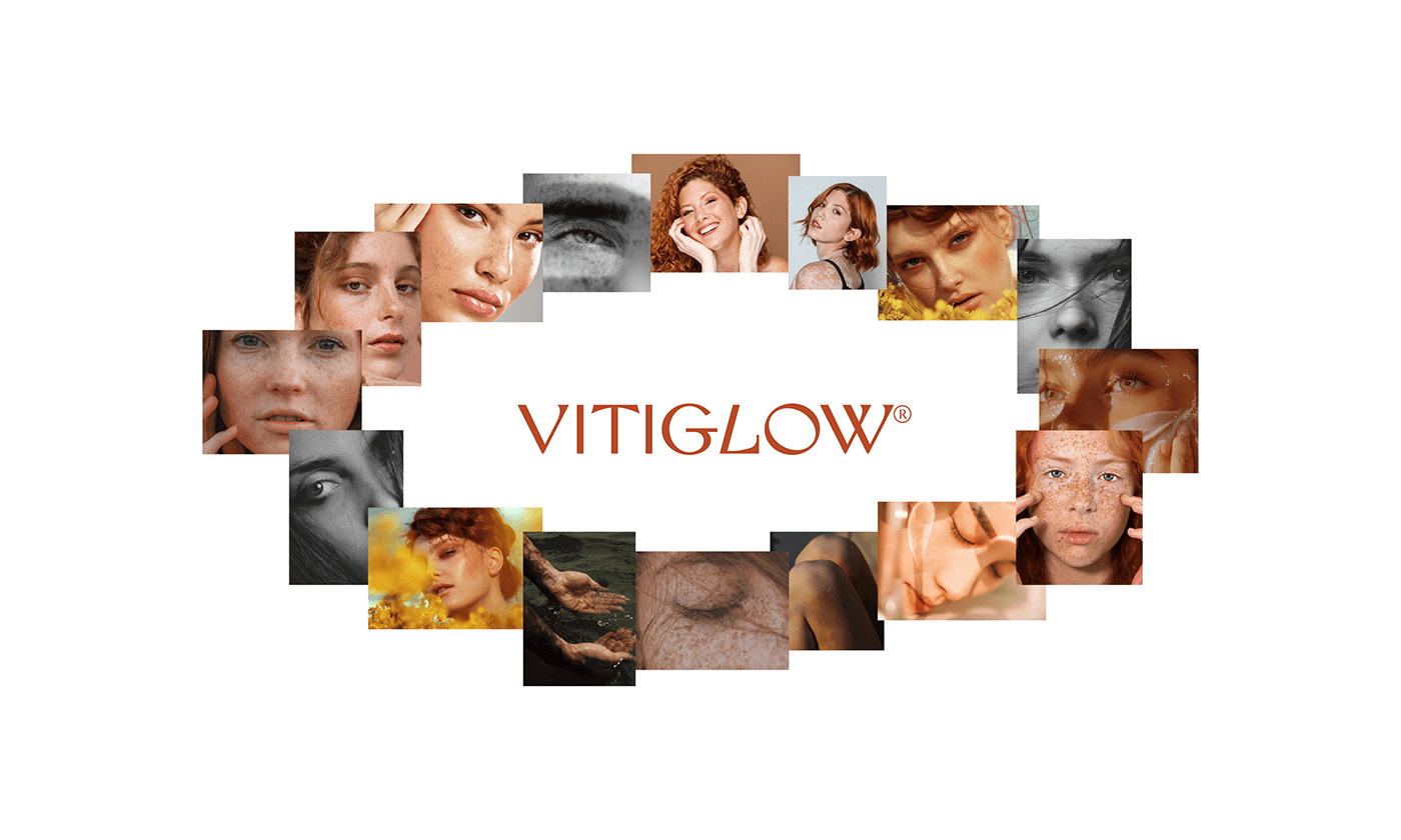 Image from the VITIGLOW: A Skincare Visual Identity That Celebrates Difference article on Abduzeedo