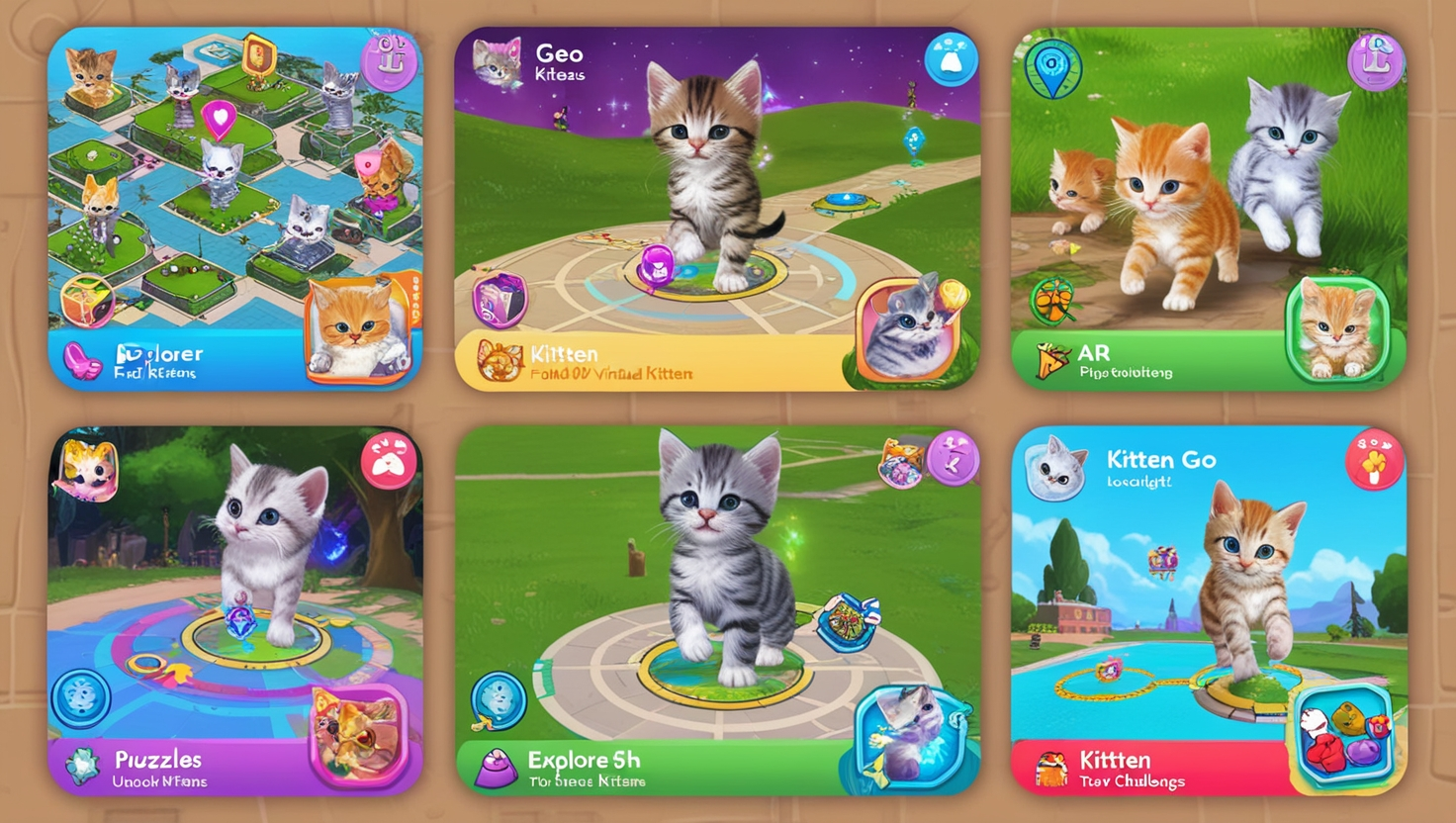 Geo Kitten Game