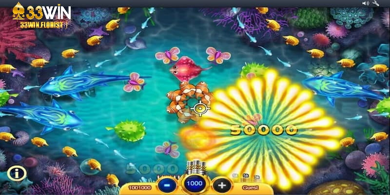 Mẹo chơi game bắn cá là tập trung tiêu diệt