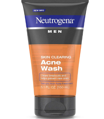 Neutrogena, Men Skin Clearing Daily Acne Face Wash