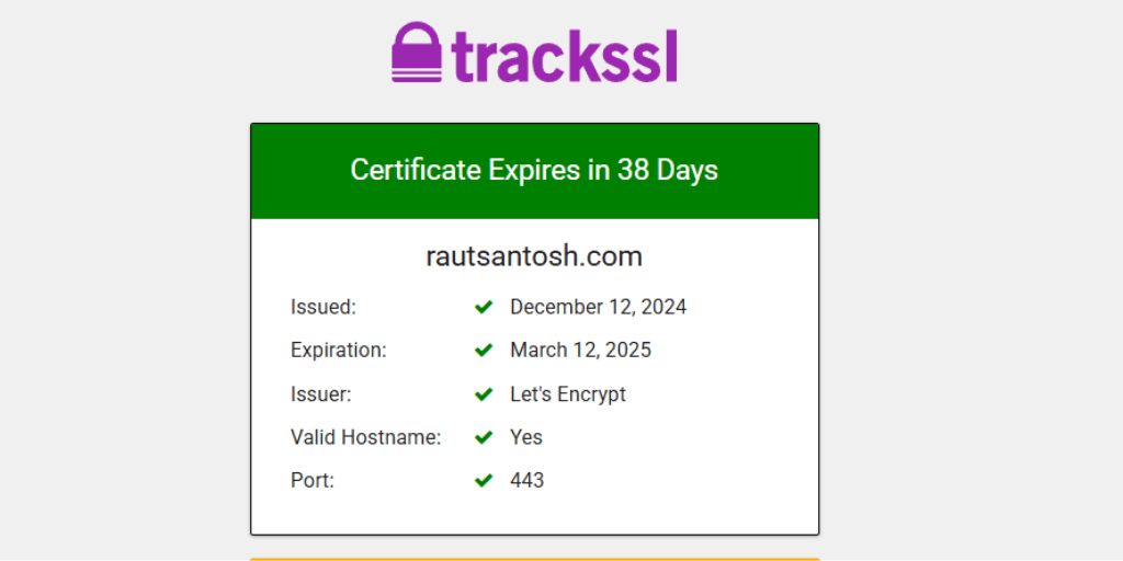 track ssl