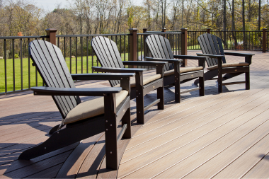 elevating your outdoor living top trex furniture choices adirondack chairs with railing custom built michigan