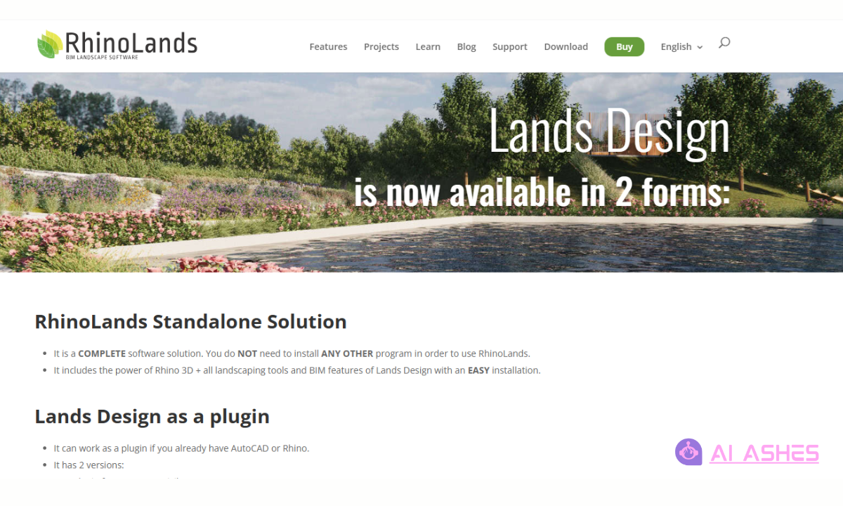 Lands Design Dashboard