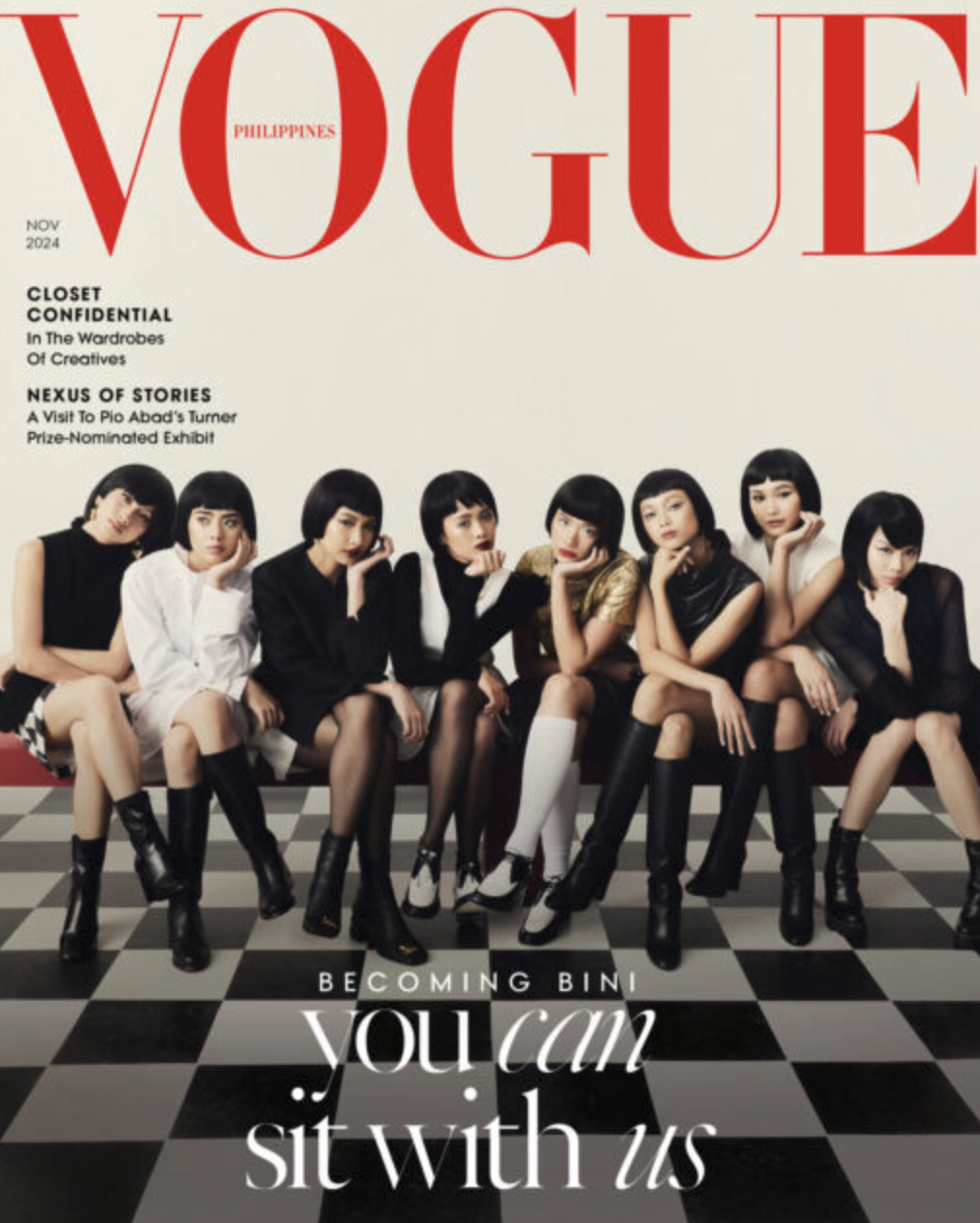 The BINI member's appearance in VOGUE Philippines