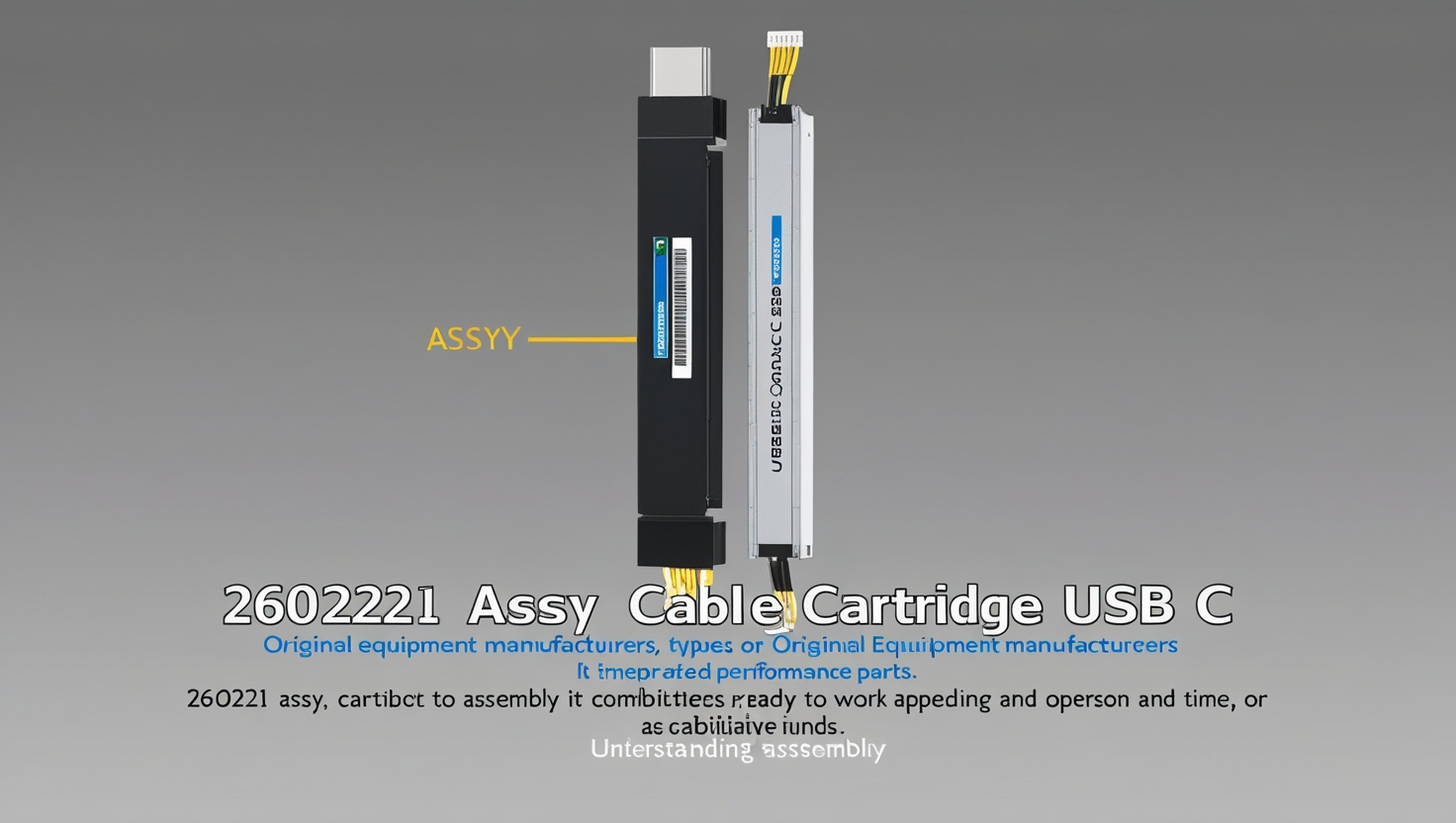 260221 Assy Cable Cartridge USB C