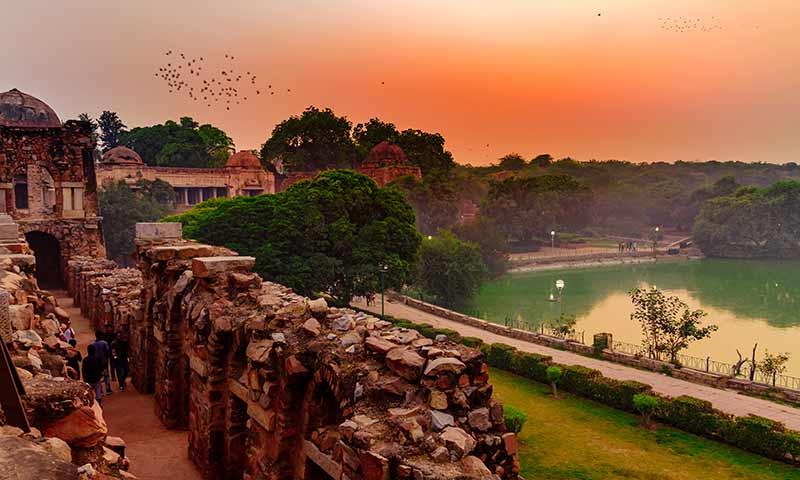 What's so significant about the Hauz Khas, Delhi?