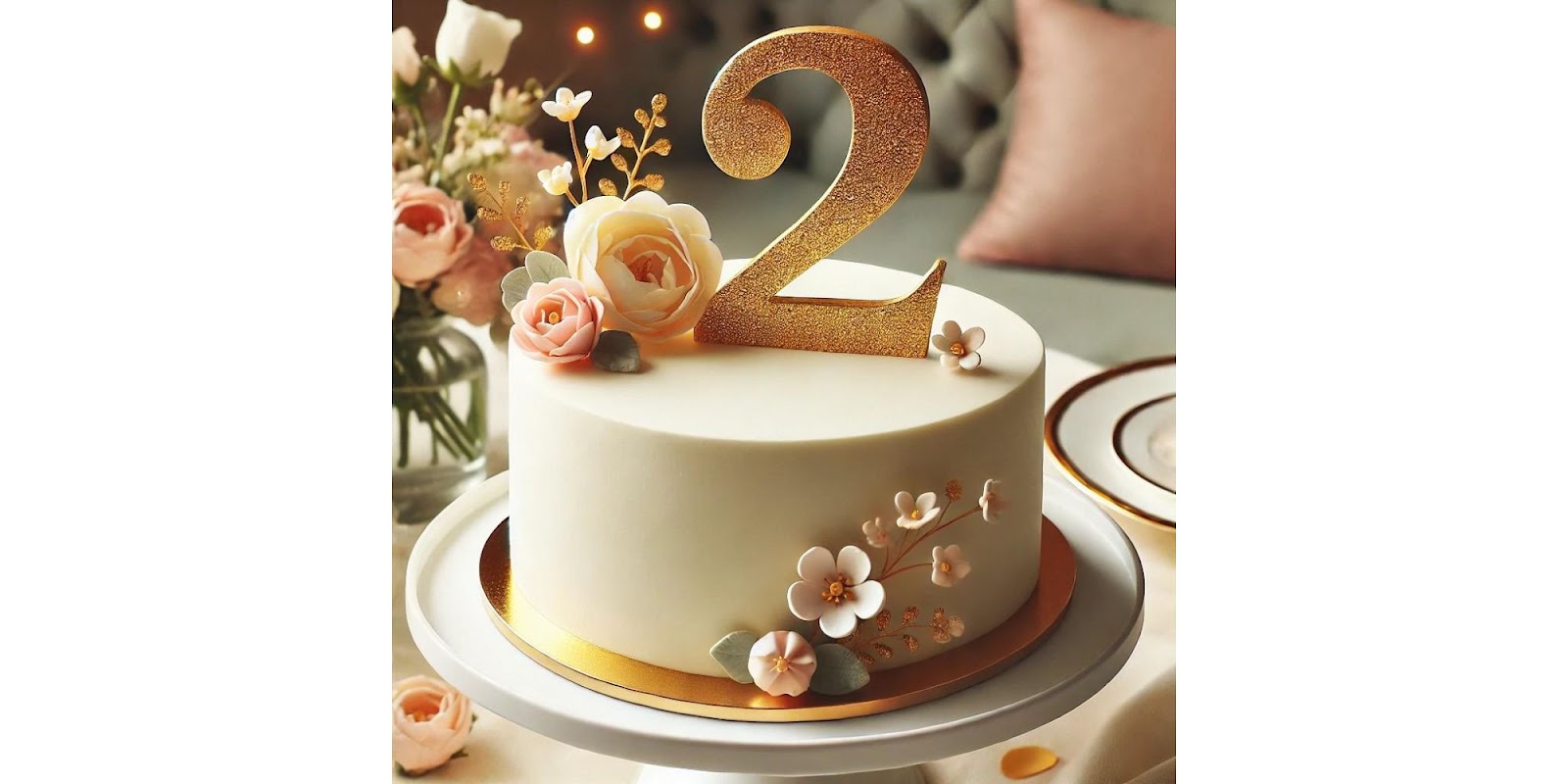 DIY Number Cake Toppers