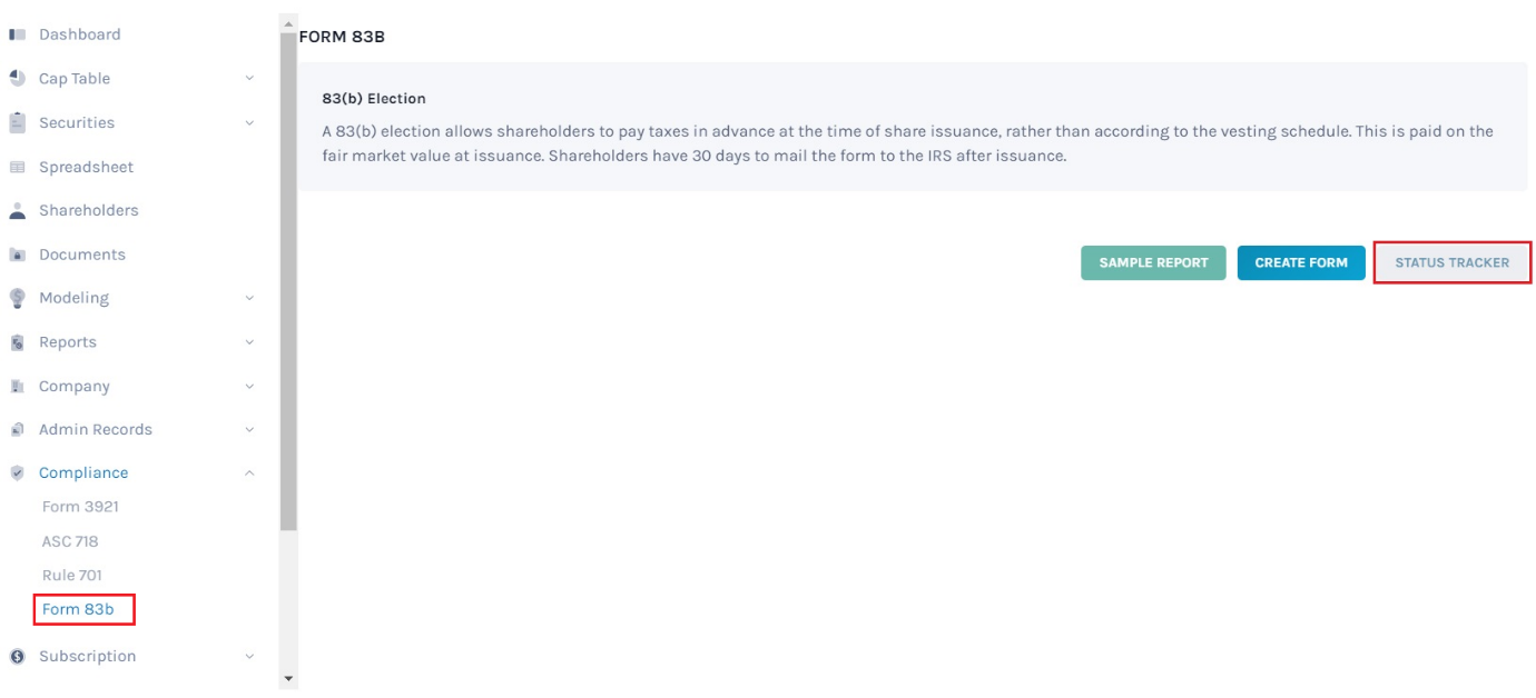 Status Tracker