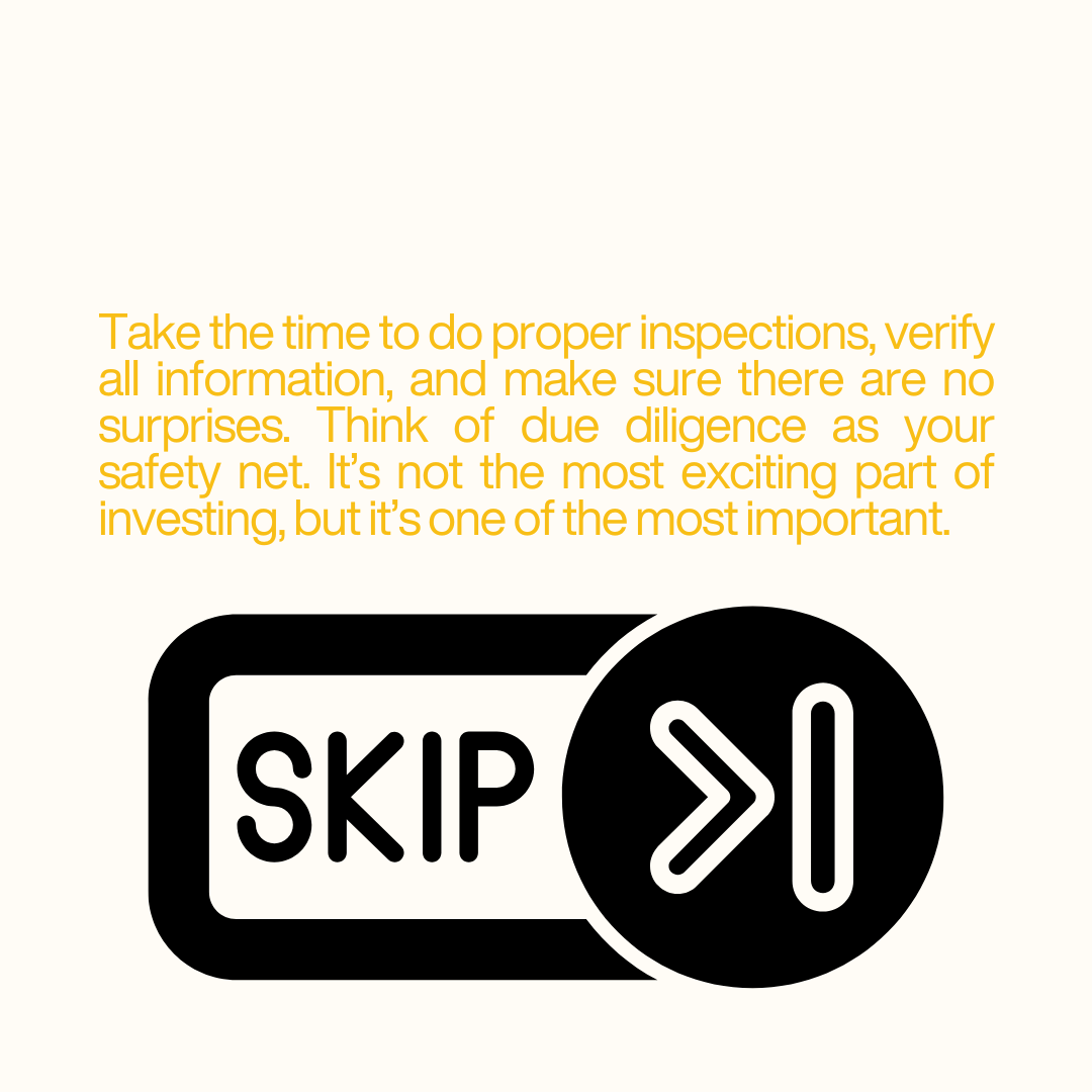 Mistake #7: Skipping Due Diligence