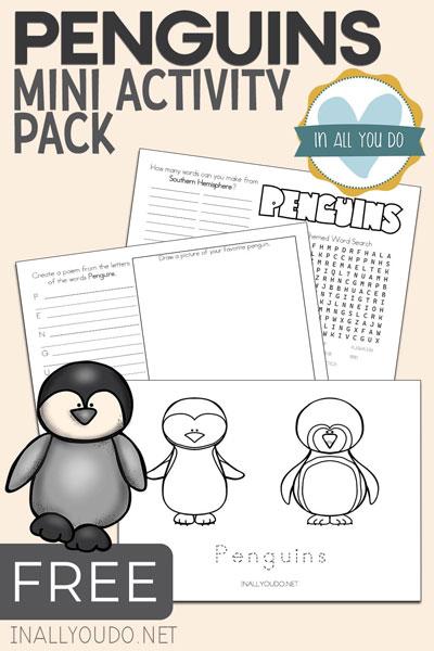 Free penguins homeschool curriculum