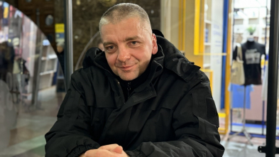 Maksym  Butkevych, militant des droits de l'homme, cofondateur du Centre des droits de l'homme ZMINA,  journaliste et ancien prisonnier de guerre. Photo : Liudmyla Tyahnyryadno