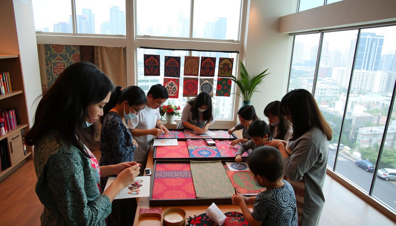 interactive batik workshops