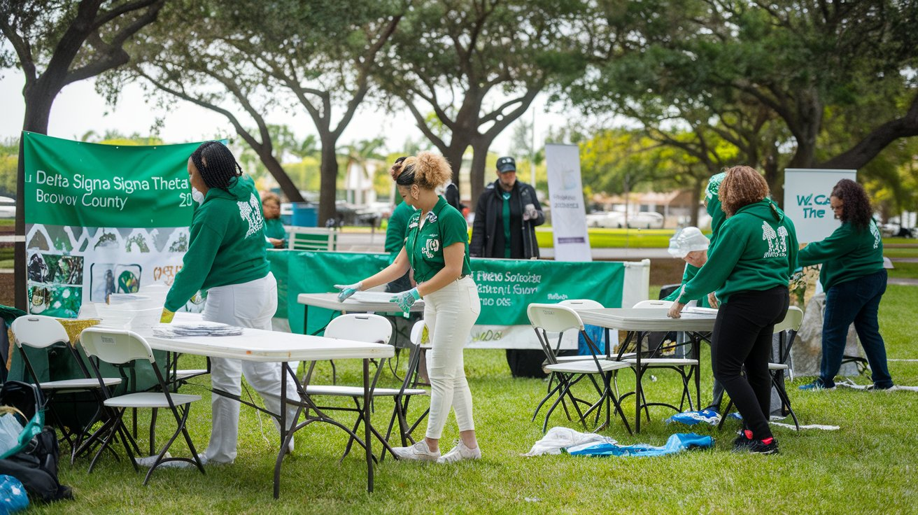 Delta Sigma Theta We Care Event 2023 Broward Returning Citizens