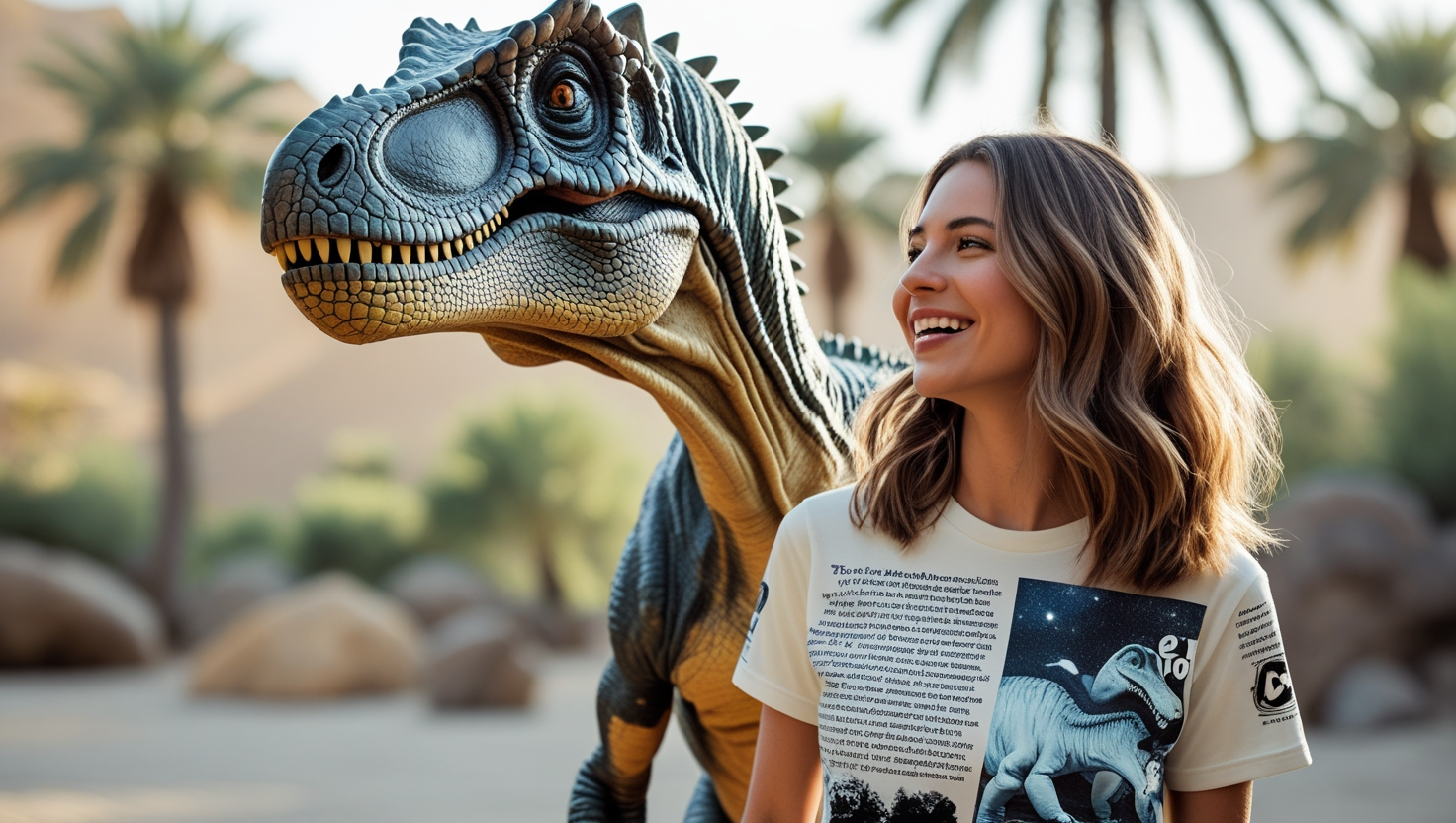 Dinosaur Evie MacArthur You Do You T-Shirt