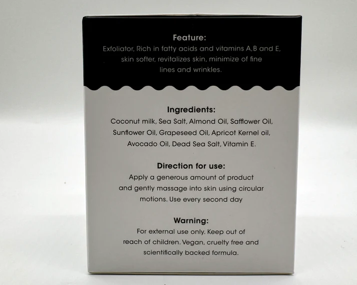 Exfoliante de coco para el cuerpo