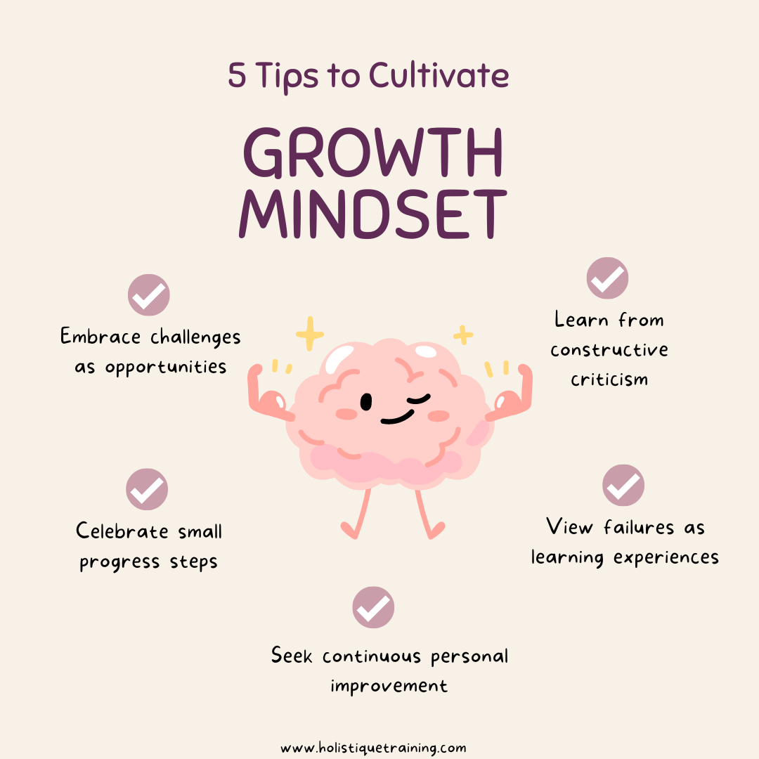 5 Tips too Cultivate Growth Mindset