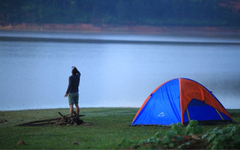 Bảo Lộc camping. Cắm trại đầy thi vị bên hồ Nam Phương – Mặt nước lặng soi bóng trời