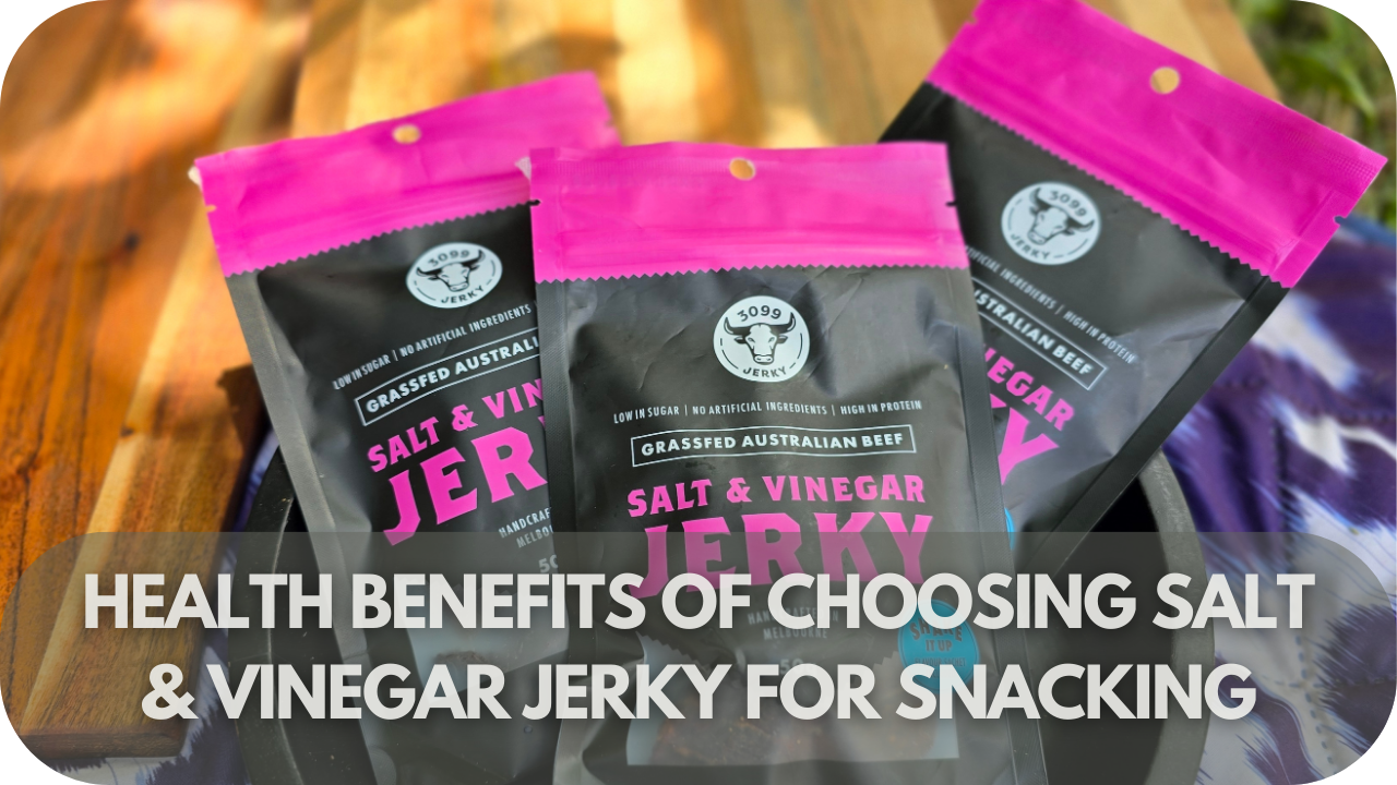 Why salt & vinegar jerky is a smart, flavorful choice for your snacking routine.