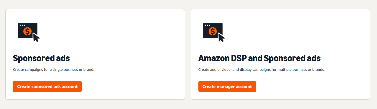 amazon advertising login​
