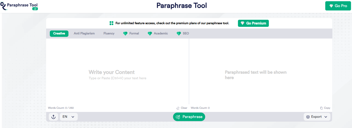 What is ParaphraseTool.ai?