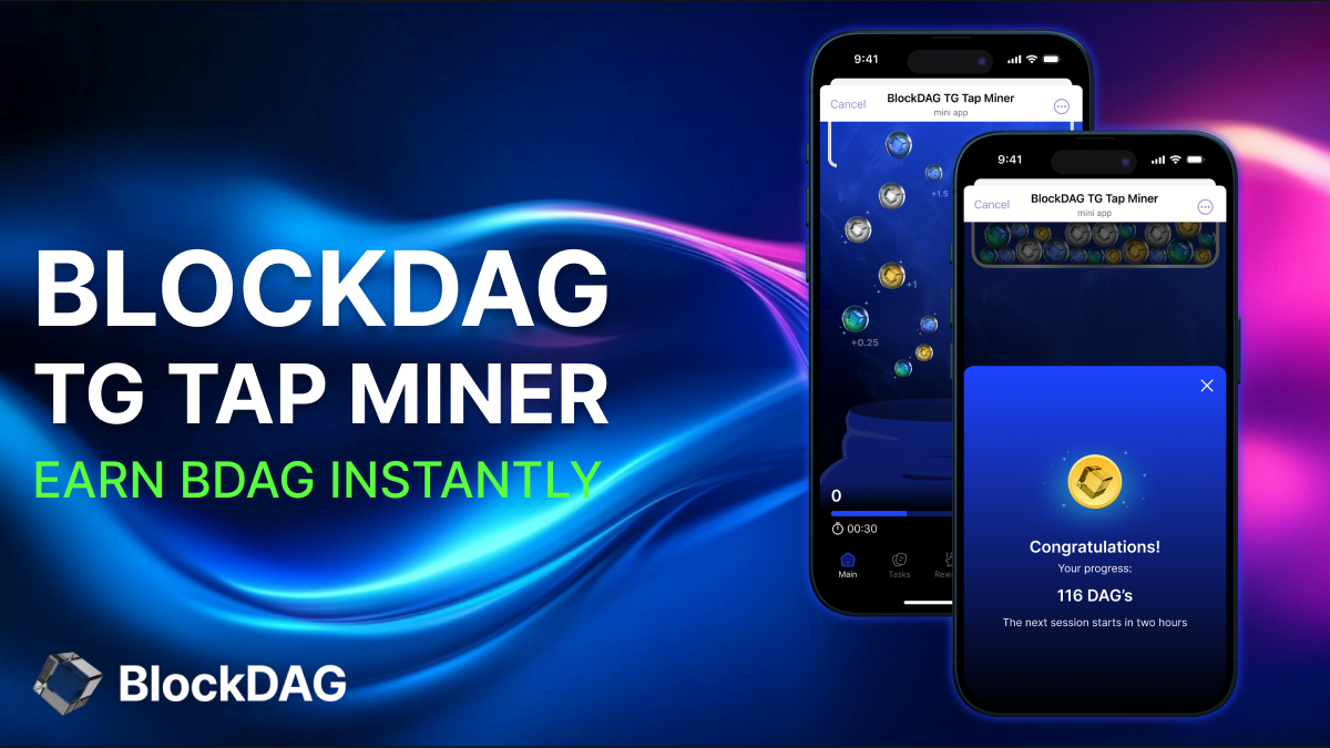 BlockDAG's TG Tap Miner and Its $70.5M Presale Triumph