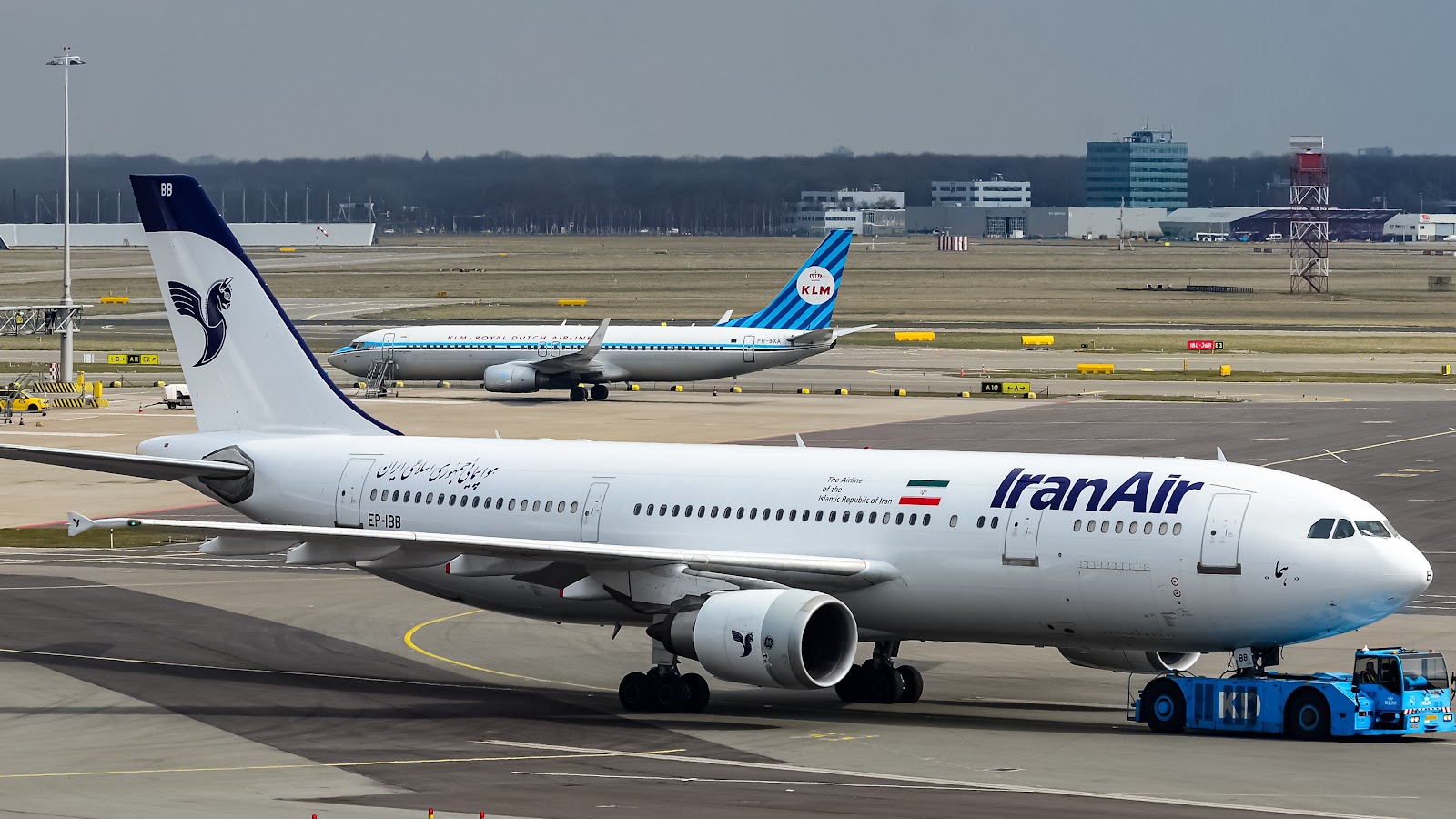 Iran Air A300 In Amsterdam