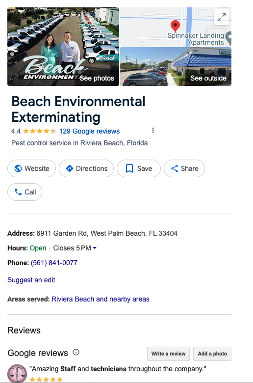 local seo example