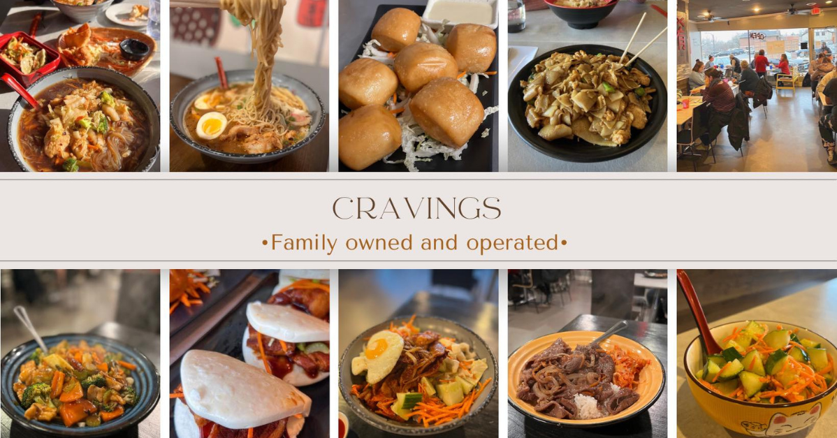 (Cravings restaurant dishes)