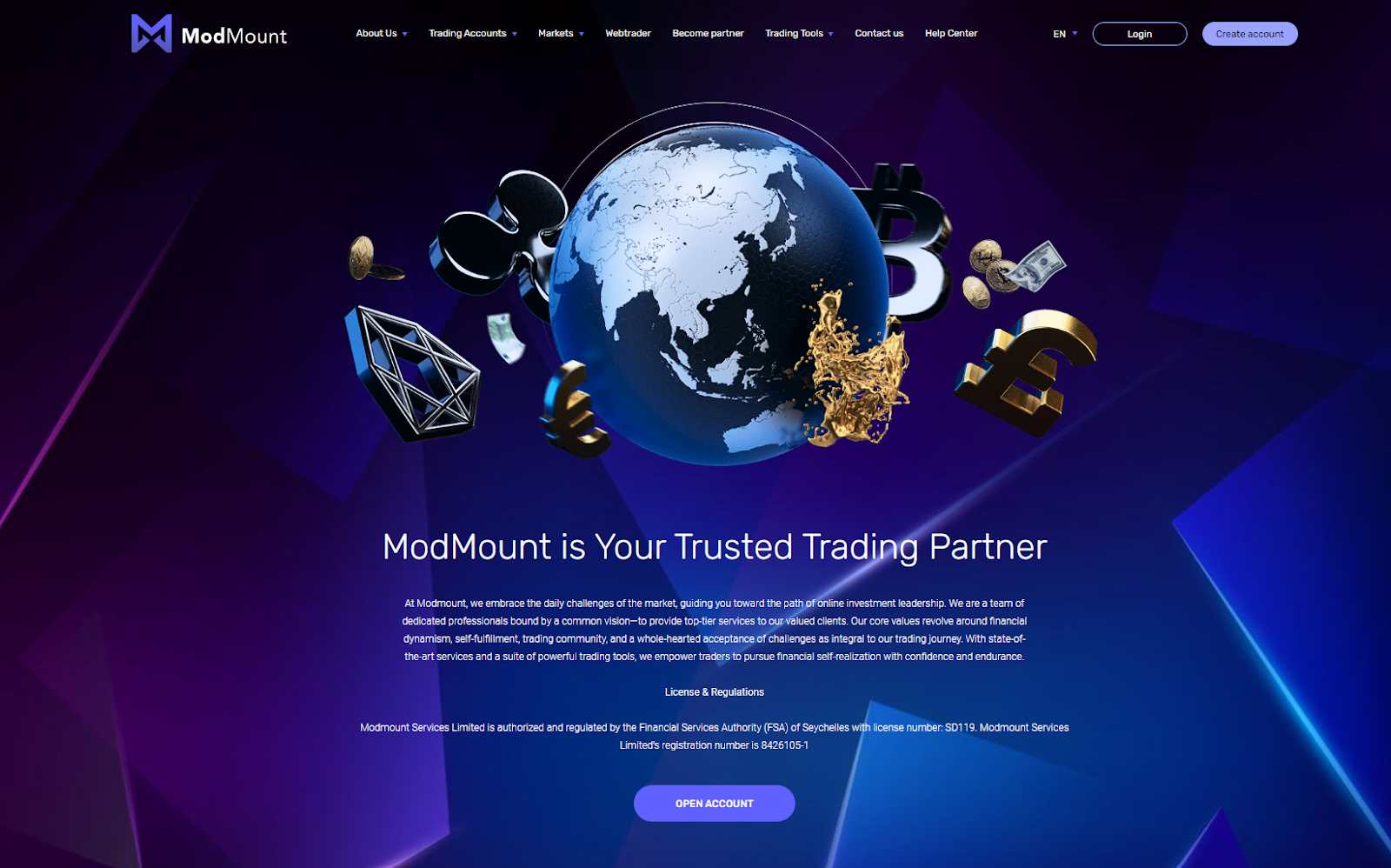 Visit ModMount Ltd Legal Page for more information about the broker