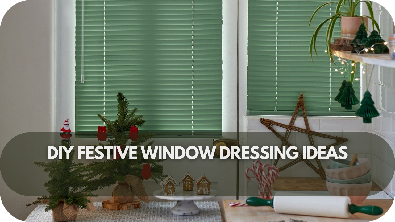 Creative DIY ideas for dressing your windows with festive charm and flair.