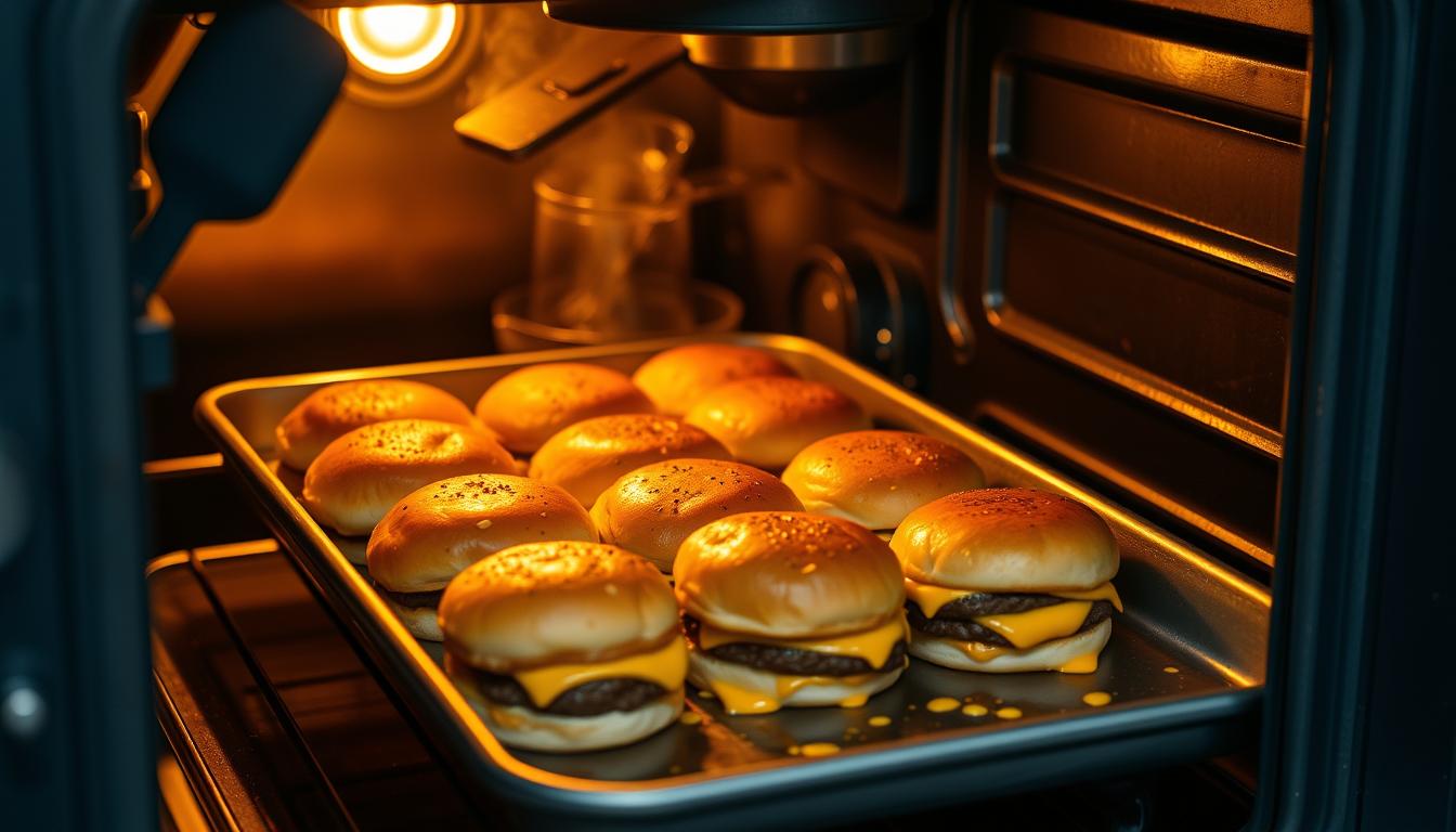 Sliders in the Oven