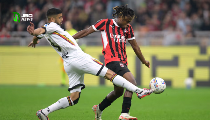 Milan đánh bại Lecce