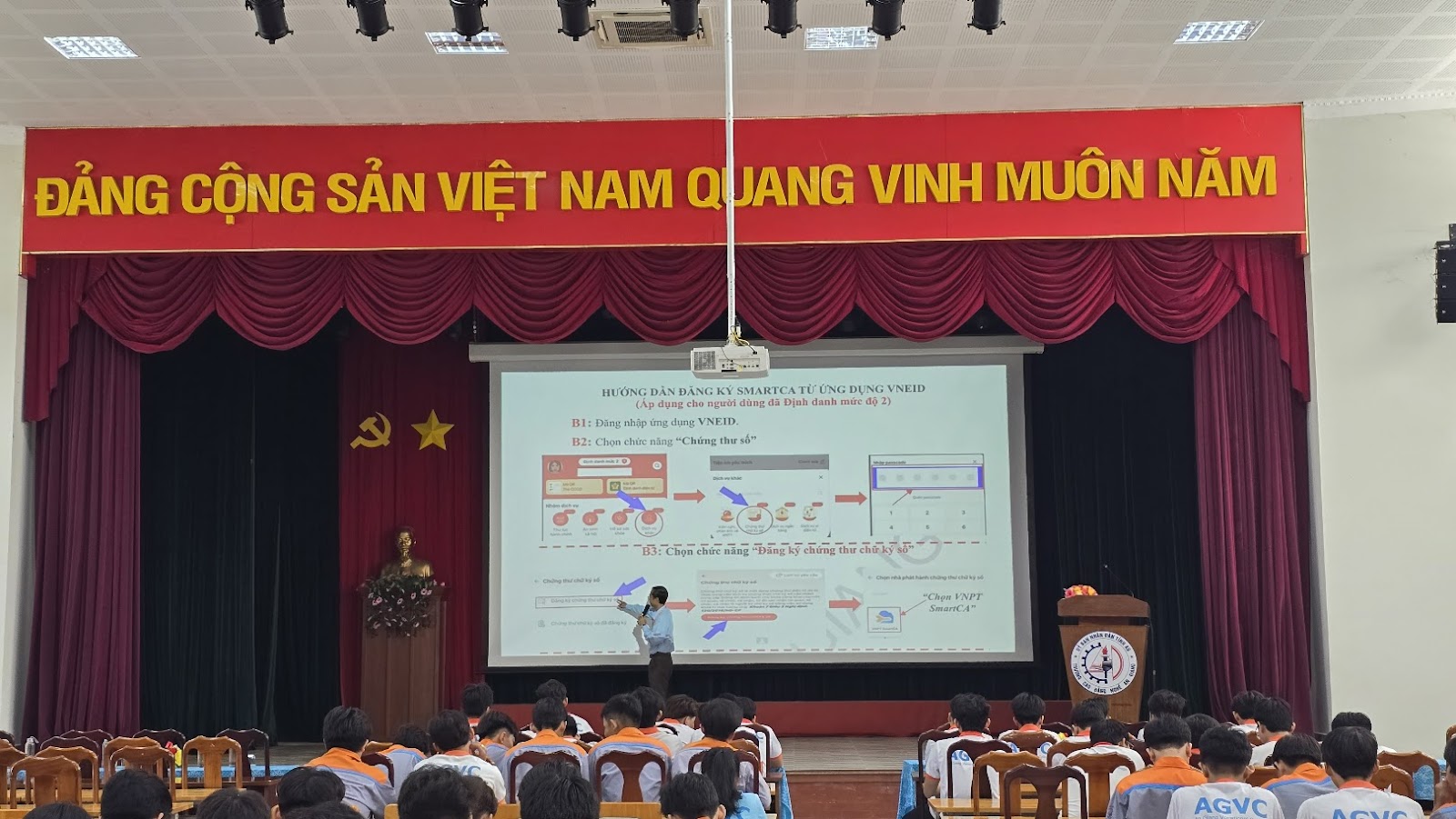 Trường Cao đẳng Nghề An Giang triển khai hướng dẫn cài đặt chữ ký số công cộng cho toàn thể học sinh, sinh viên
