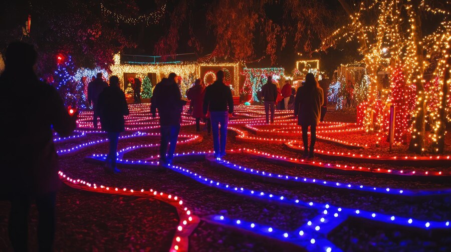 Bellingrath gardens christmas lights​
