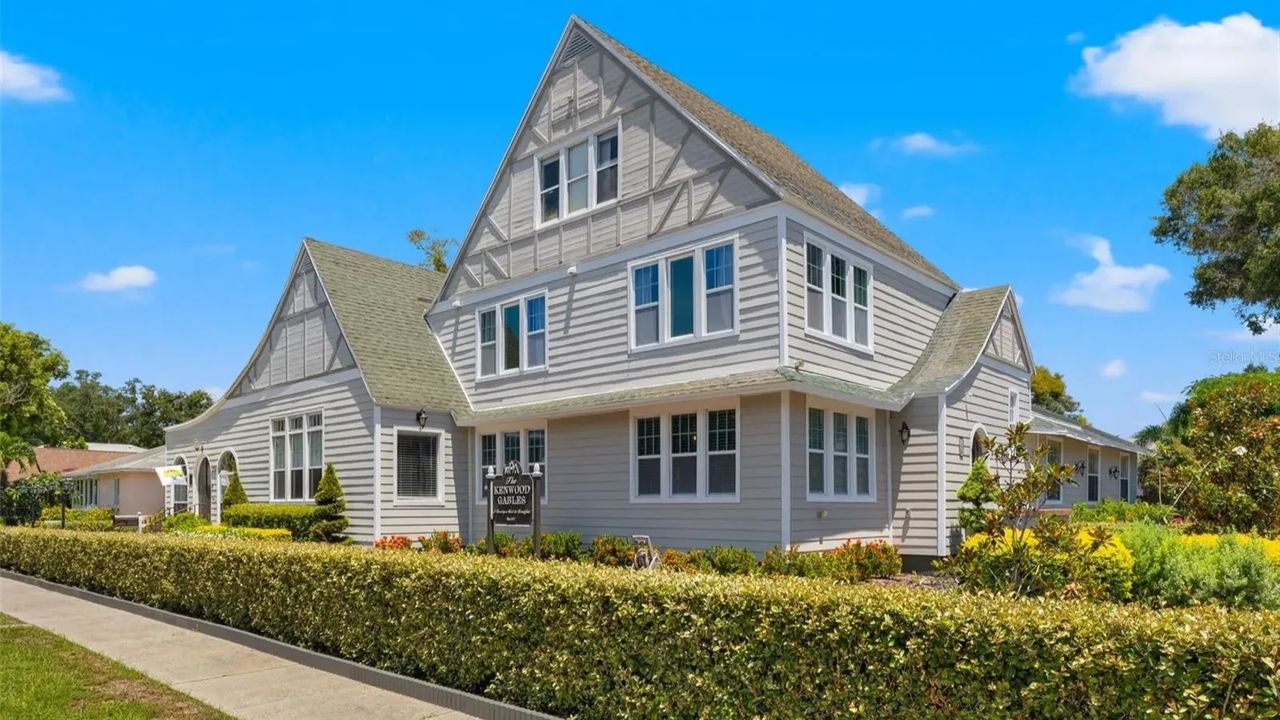 Historic 1936 Tudor Revival in Saint Petersburg with Pool, Lush Gardens, and Bed & Breakfast License (Floor Plan Inside)