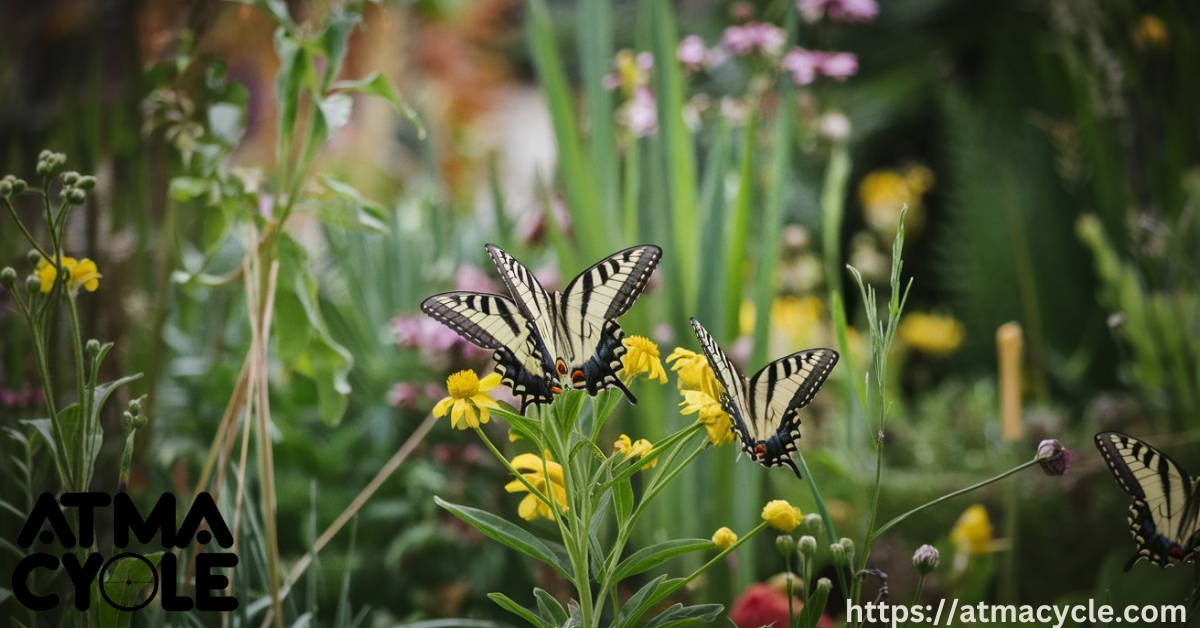 The Striking Appearance of Black and Yellow Butterflies