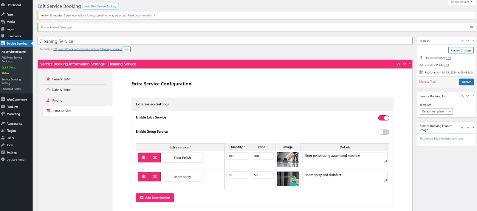 How To Create Cleaning Service Booking Using WordPress Plugin 19